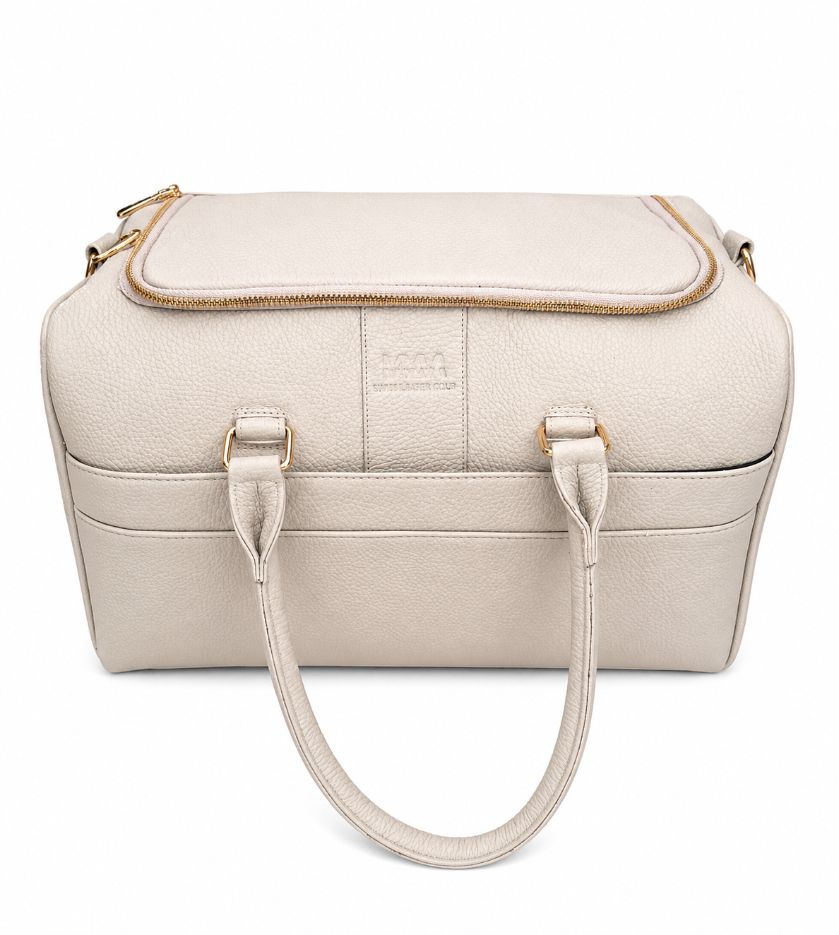Maleta de Piel Beige LKR38